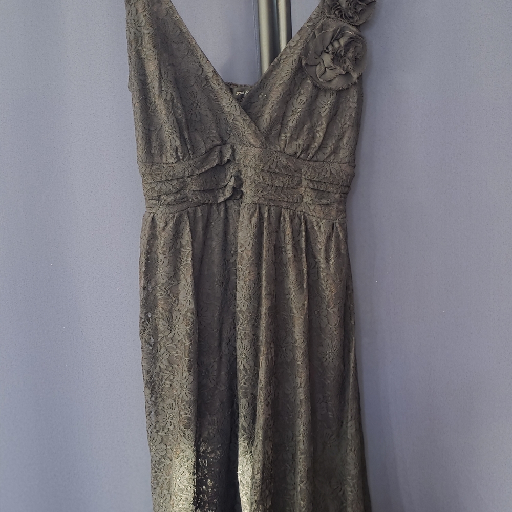 Elegant Black Lace Dress